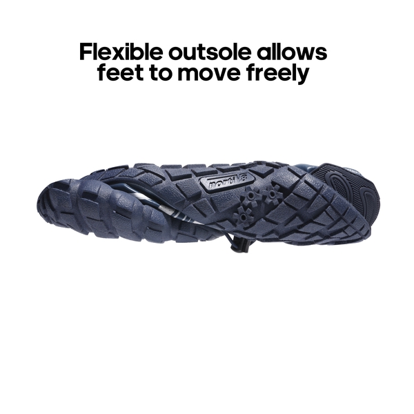 Men's Comfortable Quick Drying Water Shoes - WHITE-BLUE - 4
